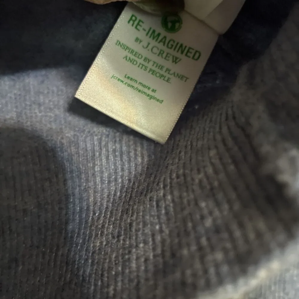 J. Crew Cashmere Blue V Neck Sweater